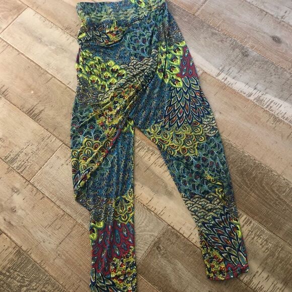 Ma Petite Fiancé Paris colorful sherwal pants S - Picture 1 of 8